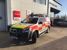 Wiltshire Search and Rescue takes on Isuzu D-Max