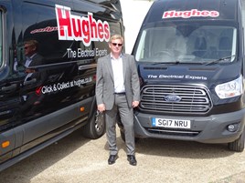 Hughes’ service director Mark Coleby