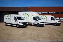 A-B 24/7 extends fleet with MAN TGE vans