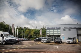 Mercedes-Benz dealer Intercounty truck and van premises