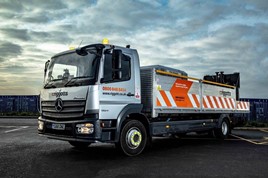 Riggotts National Line Marking Services has invested more than £500,000 in its first Euro VI Mercedes-Benz trucks.