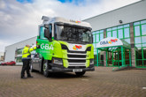 GBA Logistics Scania Compressed Natural Gas (CNG) truck
