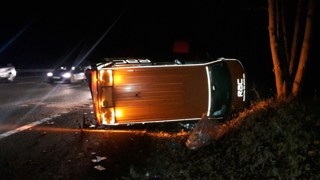 RAC Patrol van crash M4.