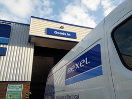 Rexel UK liveried van 