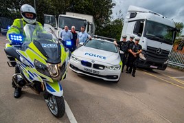 Ryder helps Central Motorway Police with truck driver training