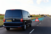 Tailgating is one of the most common causes of van accidents on UK roads, according to research by Volkswagen Commercial Vehicles. 