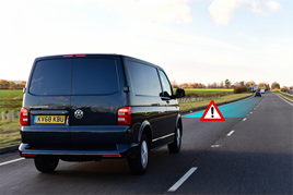 Tailgating is one of the most common causes of van accidents on UK roads, according to research by Volkswagen Commercial Vehicles. 