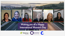 Teletrac Navman International Women's Day Going the Extra Mile campaign