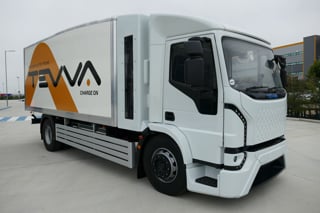 Tevva 19-tonne hydrogen electric truck 