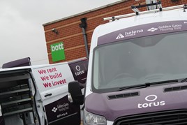 North West housing group Torus has unveiled the first of its new 250- strong vehicle fleet following a partnership with van conversion specialist Bott.