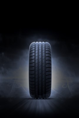 Tyre stock image