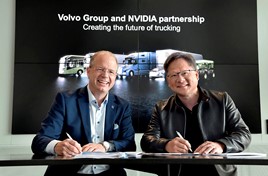 Volvo and Nvidia to develop AI for autonomous trucks 