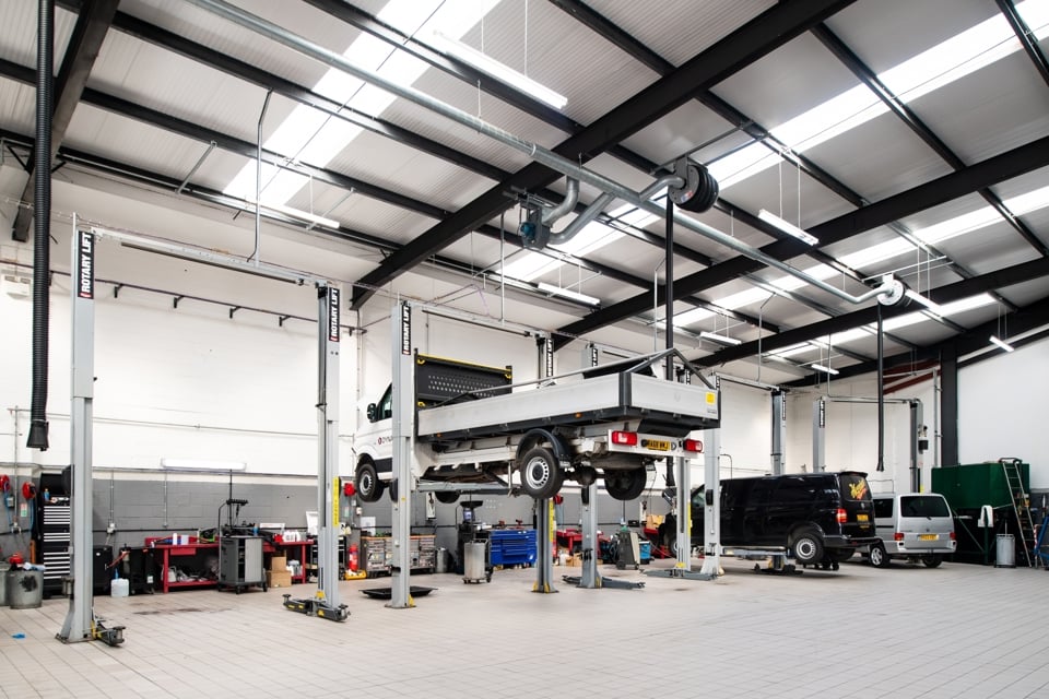 Volkswagen Commercial Vehicles workshop