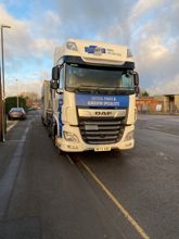 One of the new 44T 6x2 DAF FTG XF 480 Super Space Cab Tractor Units